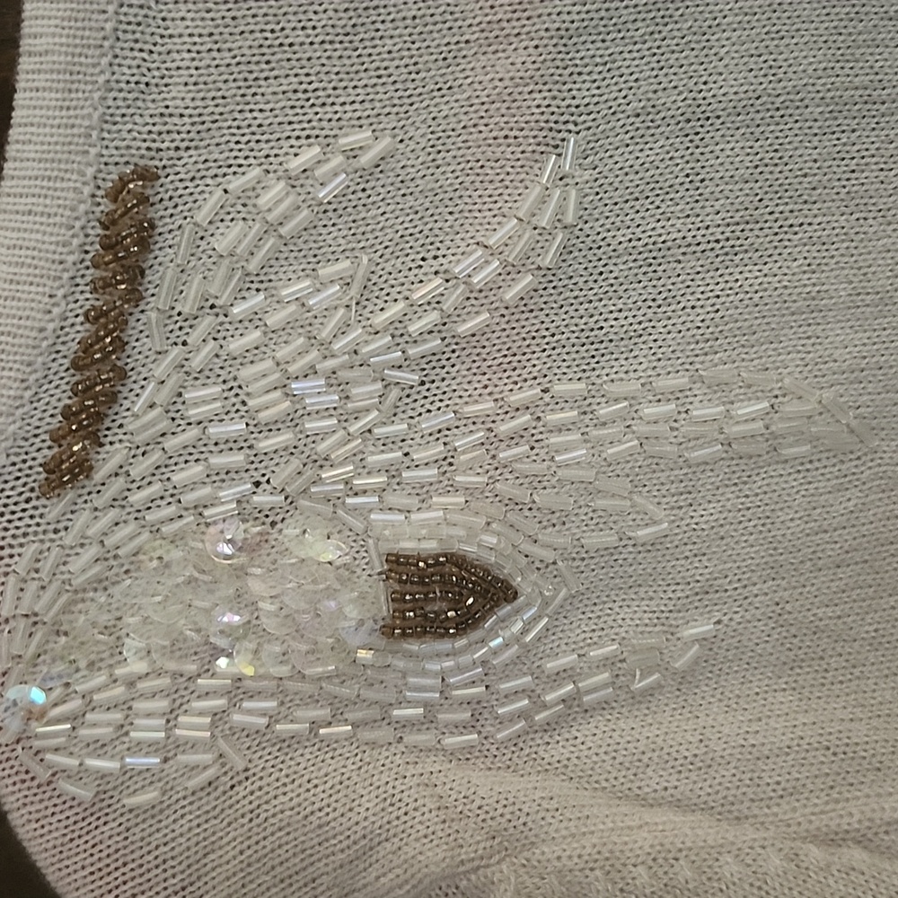 Free People Wool Blend With Sequins Cardigan - Picture 9 of 15